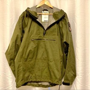 Coldsmoke green rain jacket XXL